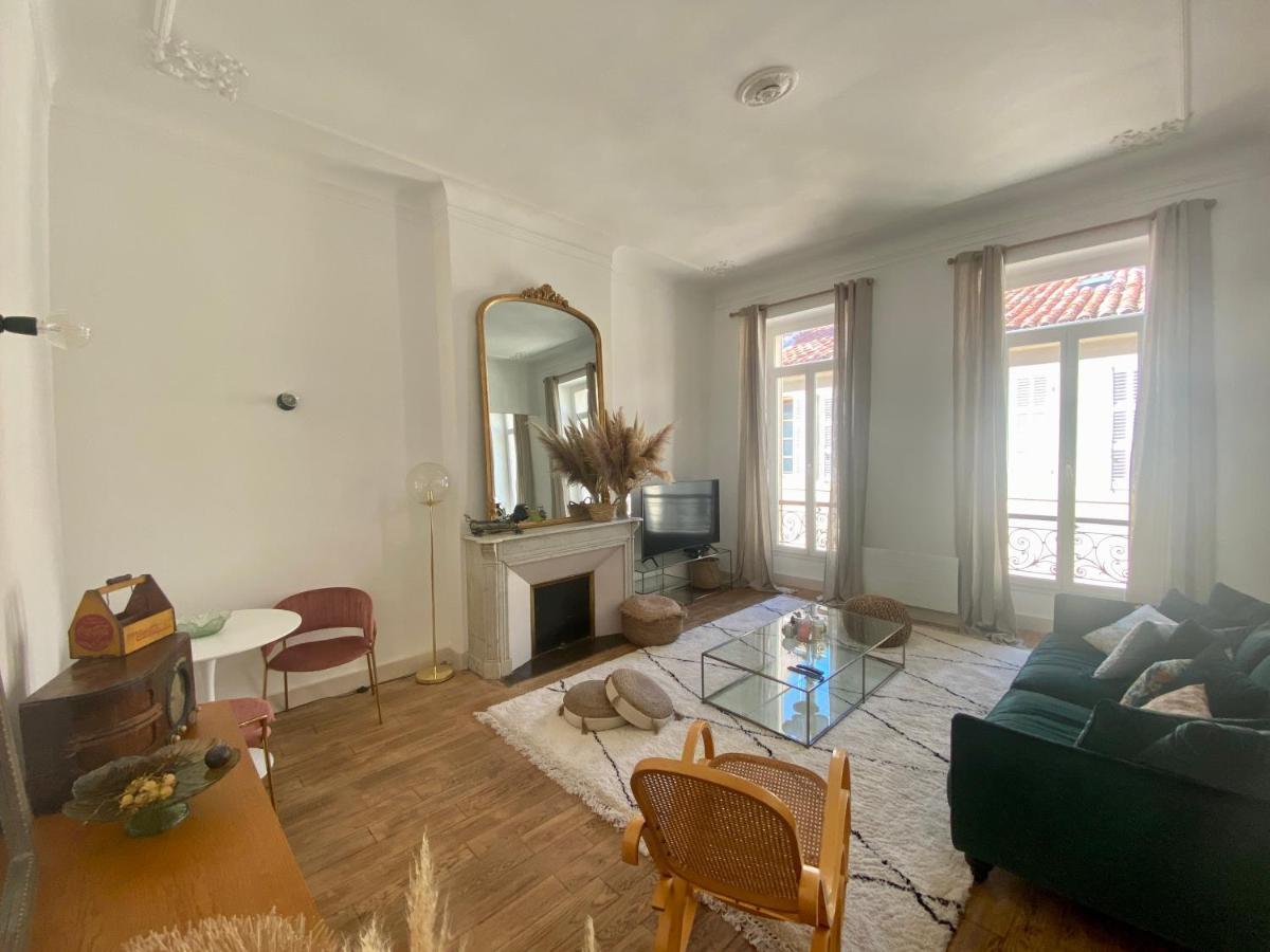 Appartement Haussmannien Rue Pietonne Opera 마르세유 외부 사진