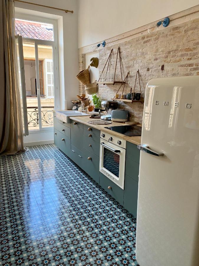 Appartement Haussmannien Rue Pietonne Opera 마르세유 외부 사진